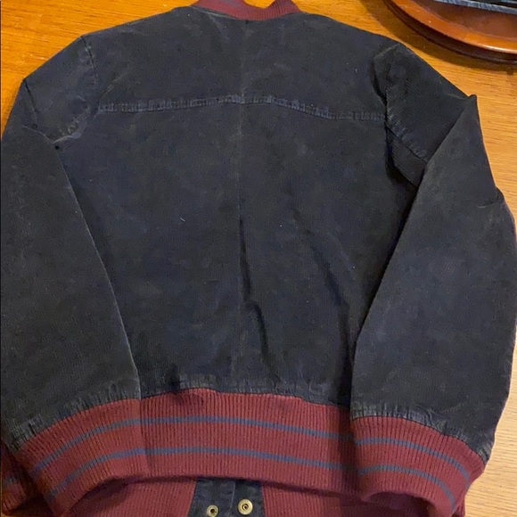 We the free blue and burgundy corduroy jacket - Picture 8 of 10